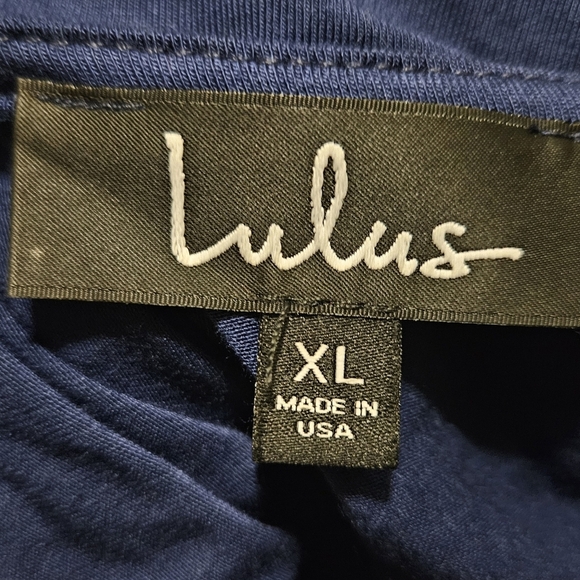 Lulu's Deep Blue Long Sleeve Dress - Picture 11 of 11